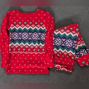 Cat and Jack Christmas Toddler PJs